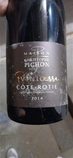 Vallée du Rhône Côte-rôtie Maison Christophe Pichon Promesse 2014