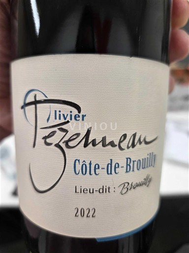Beaujolais Côte-de-Brouilly Olivier Pezenneau Lieu-dit : Brouilly 2022