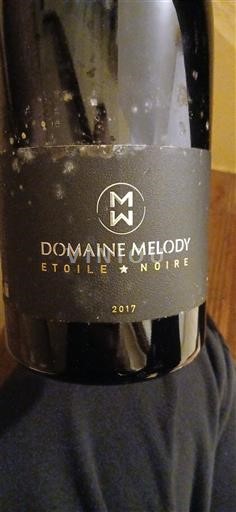 Rhône-dalen Crozes-Hermitage Domaine Melody Etoile Noire 2017