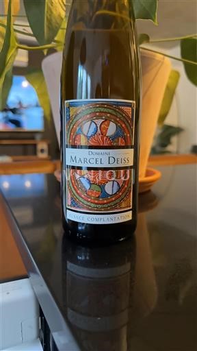 Alsace Domaine Marcel Deiss Burlenberg Complantation Icke årgångsbetecknad