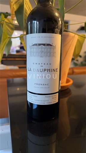 Bordeaux Fronsac Château La Dauphine 2010