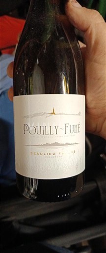 Thung lũng sông Loire Pouilly-fumé Beaulieu Không niên vụ