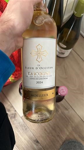 Verërat Blanc moelleux La Fleur Occitan 2024 Francë Jugperëndim Bregdeti i Gasconisë IGP