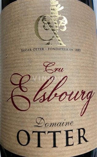 Alsace Alsace Grand Cru Grand Cru Domaine Otter Cru Elsbourg (orange) demi-sec 2018