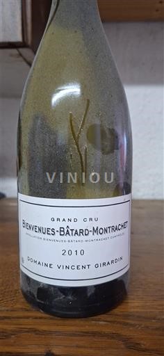 Borgonha Bienvenues-bâtard-montrachet Grand Cru Domaine Vincent Girardin 2010