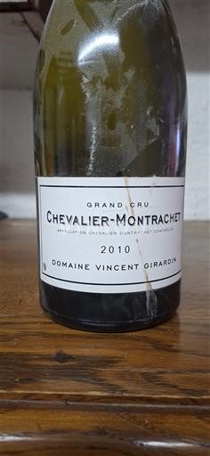 Bourgogne Chevalier-montrachet Grand Cru Domaine Vincent Girardin 2010