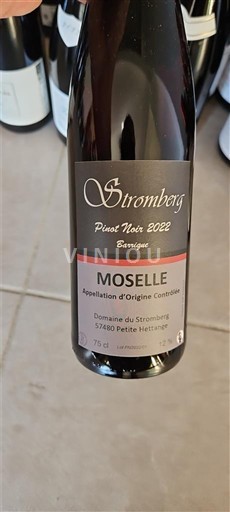 Lotharingen Mosel Domaine Stromberg Pinot Noir Barriques 2022