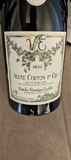 Bourgogne Ikke specificeret Premier Cru Franck & Véronique Escoffier Les Chaillots 2022
