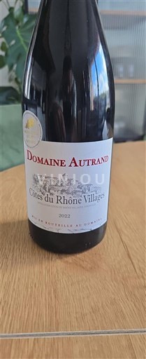 Rona dolina Côtes-du-Rhône-Villages Domaine Autrand 2022