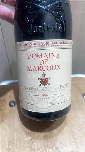 Rhônevallei Châteauneuf-du-Pape Domaine Marcoux 1998
