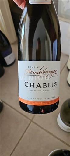 Burgundi Chablis Domaine Heimbourger Ei vuosikertaa