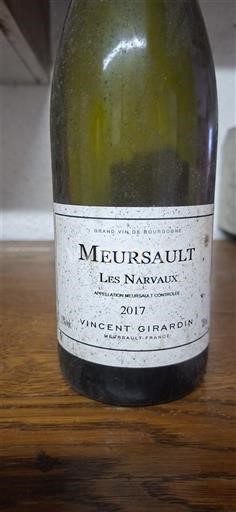 Borgoña Meursault Vincent Girardin Les Narvaux 2017