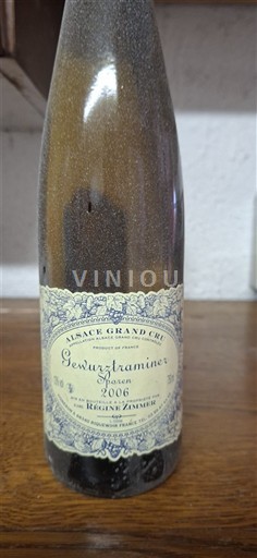 Alsace Alsace Grand Cru Grand Cru Régine Zimmer 2006