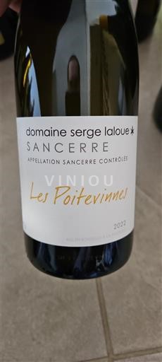 Vallée de la Loire Sancerre Domaine Serge Laloue Les Poitevinnes 2022