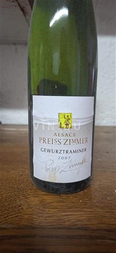 Alsace Preiss Zimmer 2007