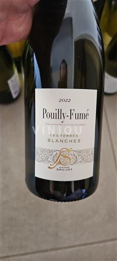 Loire-dalen Pouilly-fumé Bauget Les Terres Blanches 2022