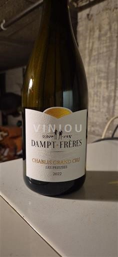 Burgundija Chablis Grand Cru Dampt-Frères Les Preuses 2022