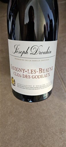 Burgundy Savigny-lès-Beaune Joseph Drouhin Clos des Godeaux Non-Vintage