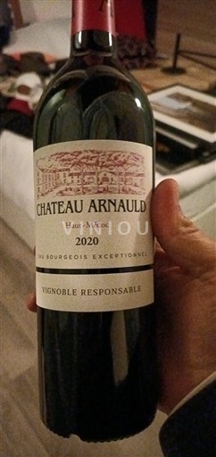 Bordeaux Haut-Médoc Cru Bourgeois Exceptionnel Château Arnauld 2020