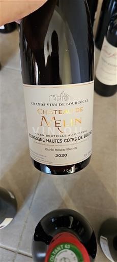 Borgoña No especificado Château Melin Rosés Rouges 2020