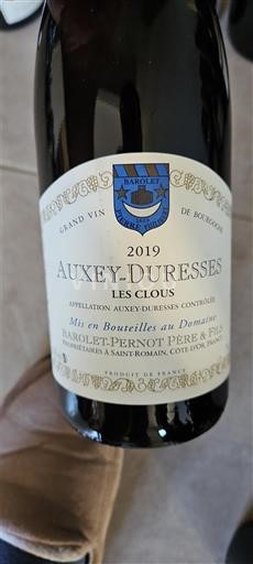 Burgundsko Auxey-Duresses Mariot-Pernot Père & Fils Les Clous 2019