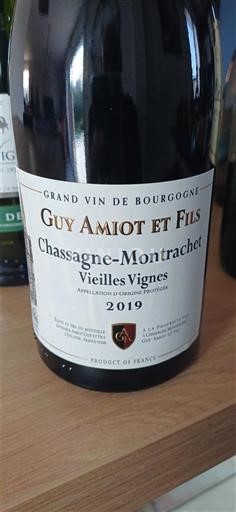 Bourgogne Chassagne-Montrachet Guy Amiot et Fils Vieilles Vignes 2019