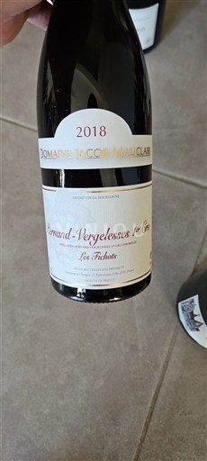 Borgogna Pernand-Vergelesses Premier Cru Domaine Jacob Mugnier Les Fichots 2018