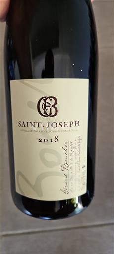 Thung lũng Rhône Saint-Joseph Gérard Bouche 2018