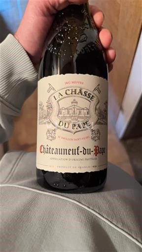 Thung lũng Rhône Châteauneuf-du-pape La Châsse La Châsse du Pape Không niên vụ