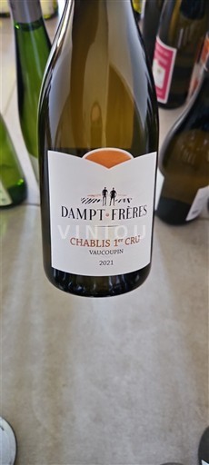 Bourgogne Ikke specificeret Premier Cru Damp Frères Vaucoupin 2021