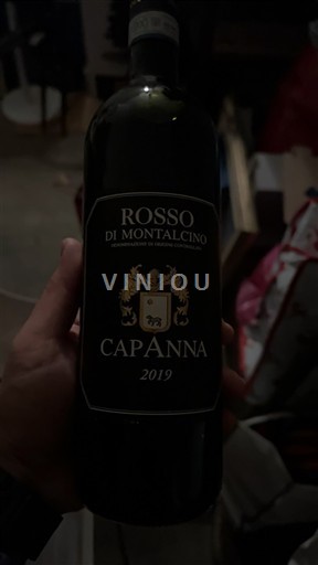 Toscana Rosso de Montalcino Capanna 2019