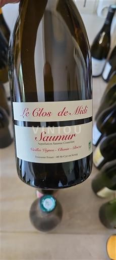 Vallée de la Loire Saumur Domaine Des Roches Neuves Le Clos de Midi 2020