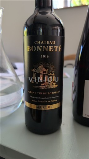 Bordeaux Château Bonneté Merlot 2016