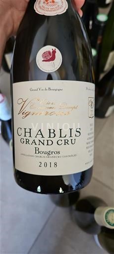 Burgundi Chablis Grand Cru Domaine Des Malandes Bougros 2018