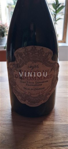 Bourgondië Pommard Château Pommard 1986