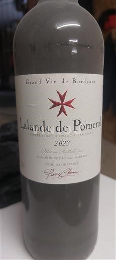 Bordeaux Lalande-de-Pomerol Maison Bouey, Ambares 2022