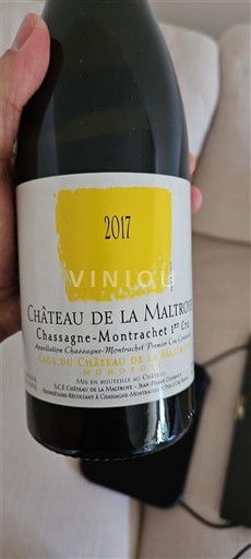 Burgundija Chassagne-Montrachet Premier Cru Château La Maltroye 2017