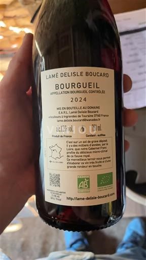 Údolí Loiry Bourgueil Lamé Delisle Boucard 2024
