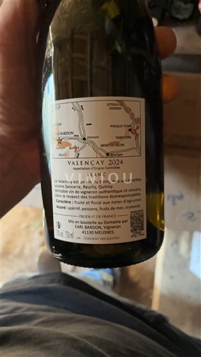 Loiren laakso Valençay Domaine Bal Baboudel 2024