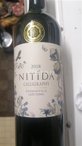 Kustområdet Durbanville Nitida Calligraphy 2018