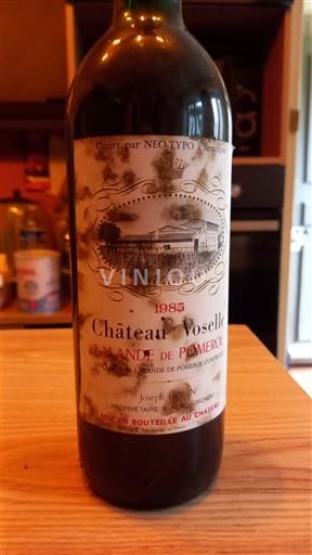 Bordeaux Lalande-de-Pomerol Château Voselle 1985