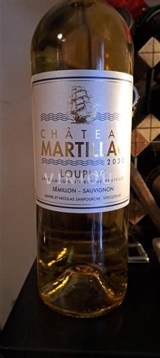 Bordeaux Loupiac Château Martillac 2020