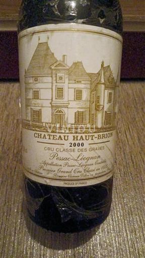 Bordeaux Pessac-Léognan Grand Cru Château Haut-Brion 2000