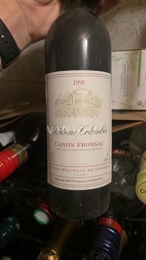 Bordeaux Canon-Fronsac Château Colombier 1998