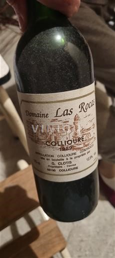 Roussillon Collioure Domaine Las Rocis 1989