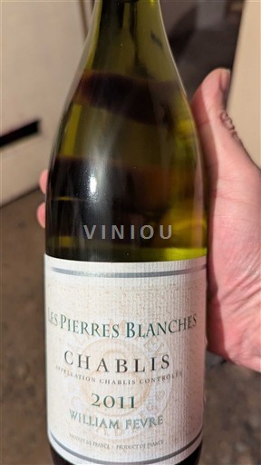 Burgundi Chablis William Fèvre Les Pierres Blanches 2011