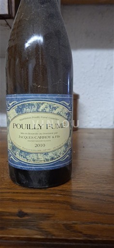 Thung lũng sông Loire Pouilly-fumé Jacques Carroy & Fils 2010