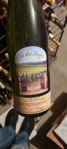 Vin Blanc sec Clos des Anges 1999 Ranska Alsace Vin de France