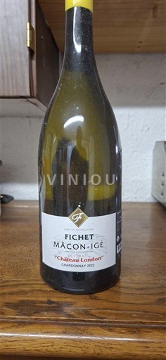 Borgogna Mâcon e Mâcon-Villages Fichet Château London 2022