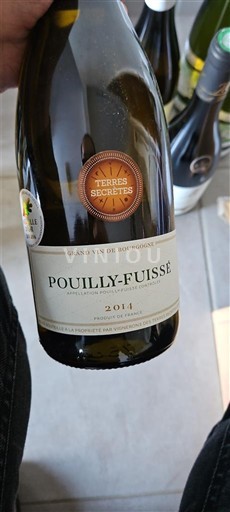Bourgondië Pouilly-fuissé Terres Secrètes 2014